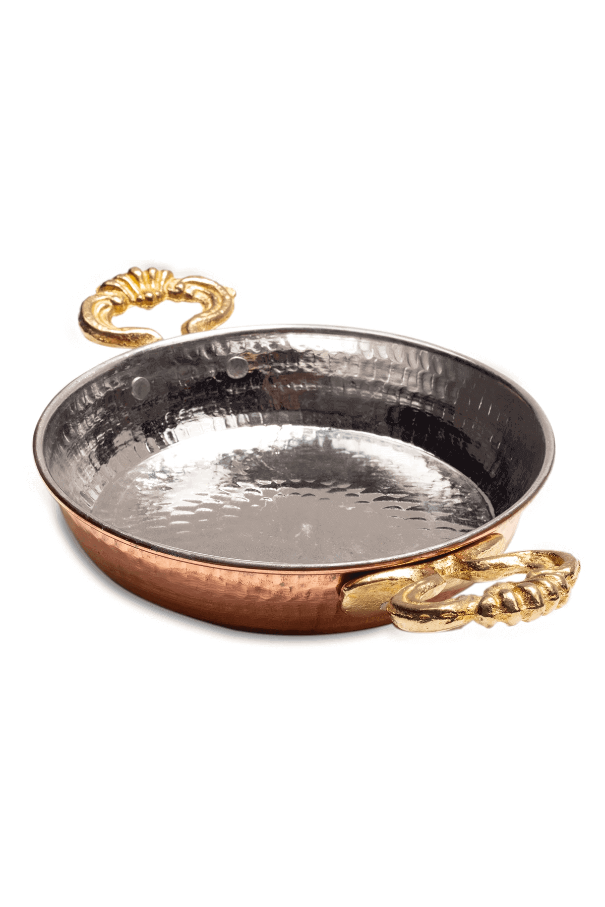 Coppergreat Kalın Bakır Klasik Tava Ve Sahan 19 cm