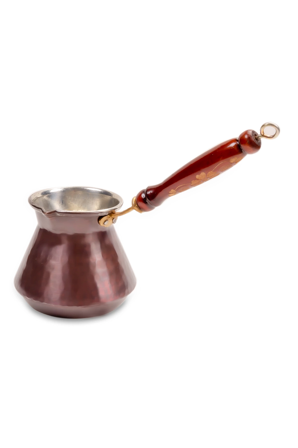 Coppergreat Bakır Kalın El Dövmesi Bronz Cezve 4 KİŞİLİK